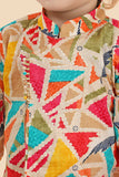 Vibrant Multi-Color Indian Dhoti Set for boys