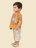 Multi Colour Kurta Dhoti Set