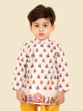Gold Kurta Dhoti Set