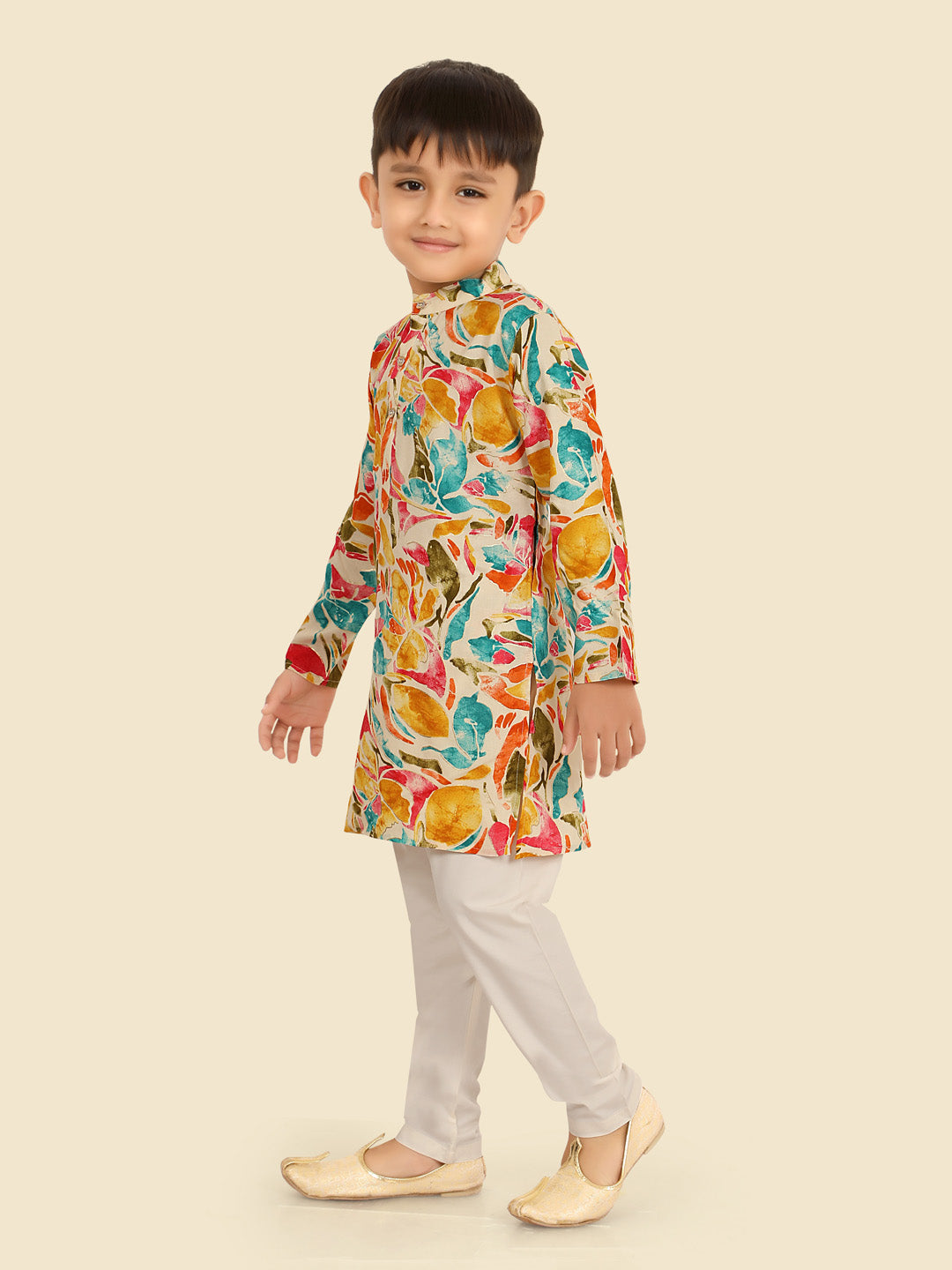 Kurta & Pyjama Set - Multi Colour