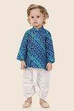 Classic Blue Indian Dhoti Set for boys