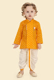 Shimmering Gold Indian Dhoti Set for Infants & boys till 9 Years