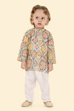 Radiant Gold Kurta Set for boys