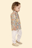 Radiant Gold Kurta Set for boys